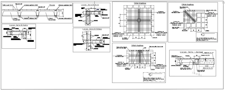 Détails de ferraillage